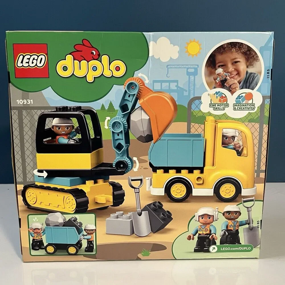 LEGO DUPLO 10931 Truck & Tracked Excavator NEW Sealed Retired